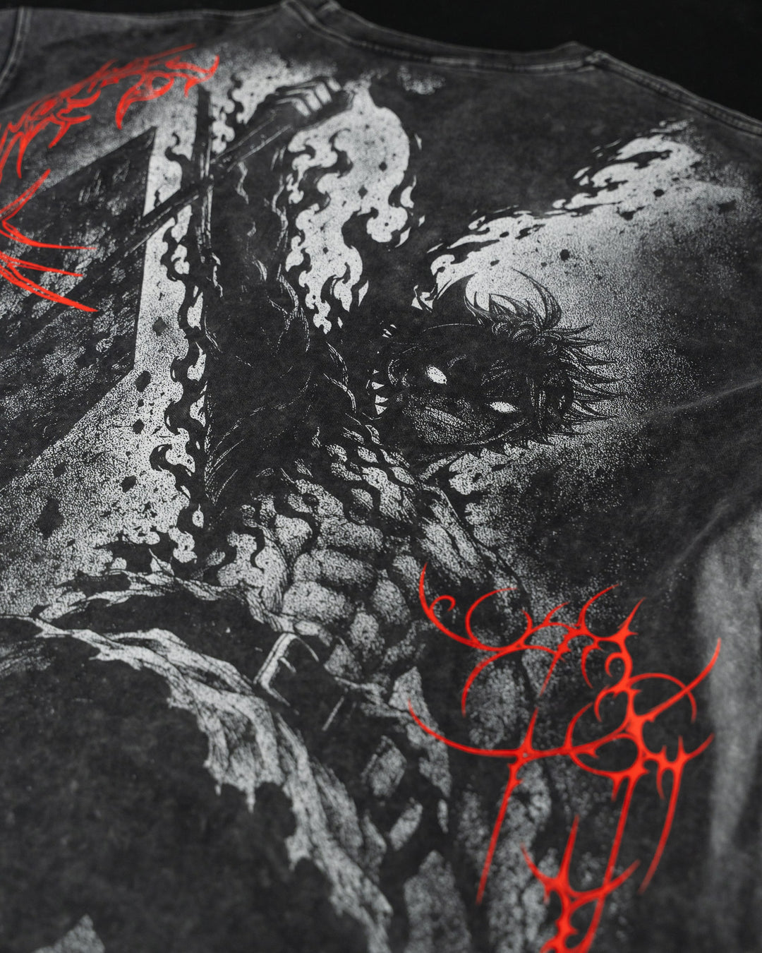 Wizard King Acid Wash Tee by STEKU