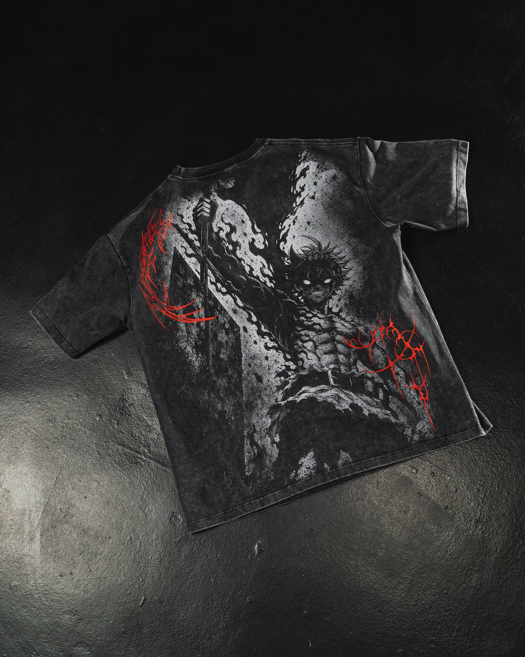 Wizard King Acid Wash Tee by STEKU