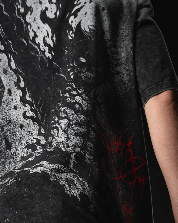 Wizard King Acid Wash Tee by STEKU