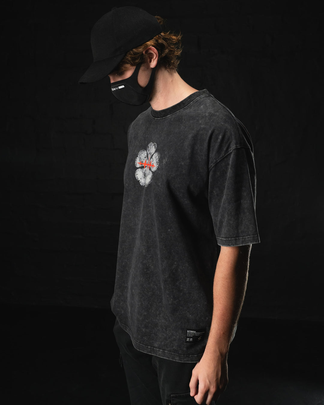 Wizard King Acid Wash Tee by STEKU