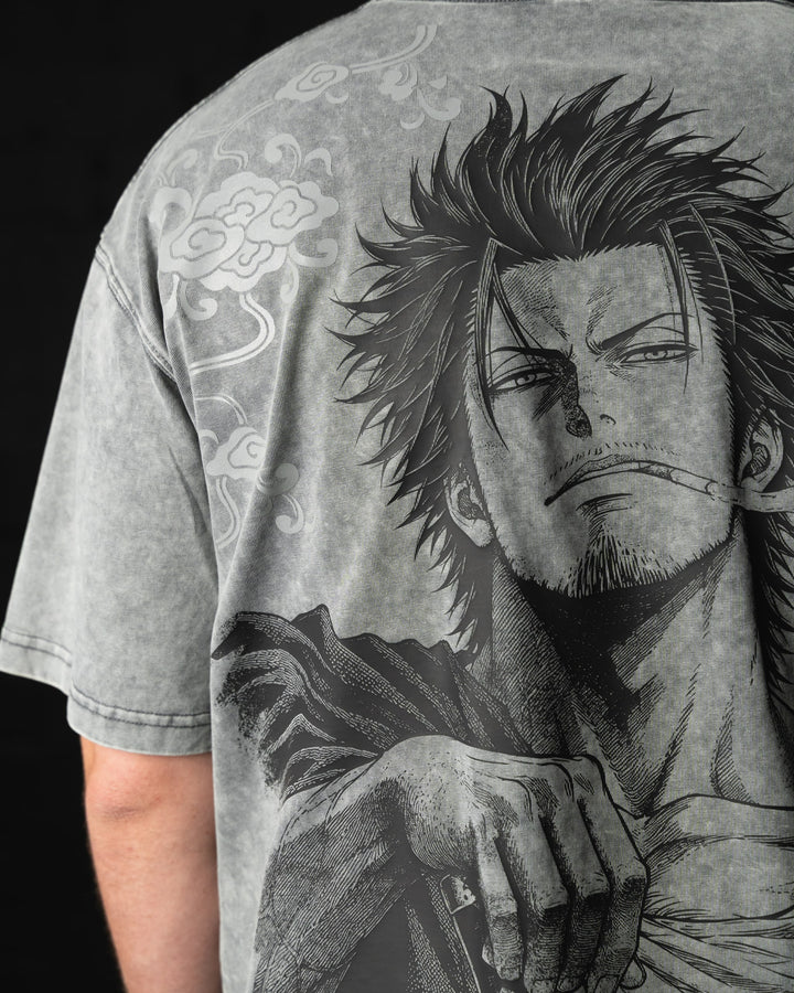 Dark Captain Acid Wash Tee by STEKU