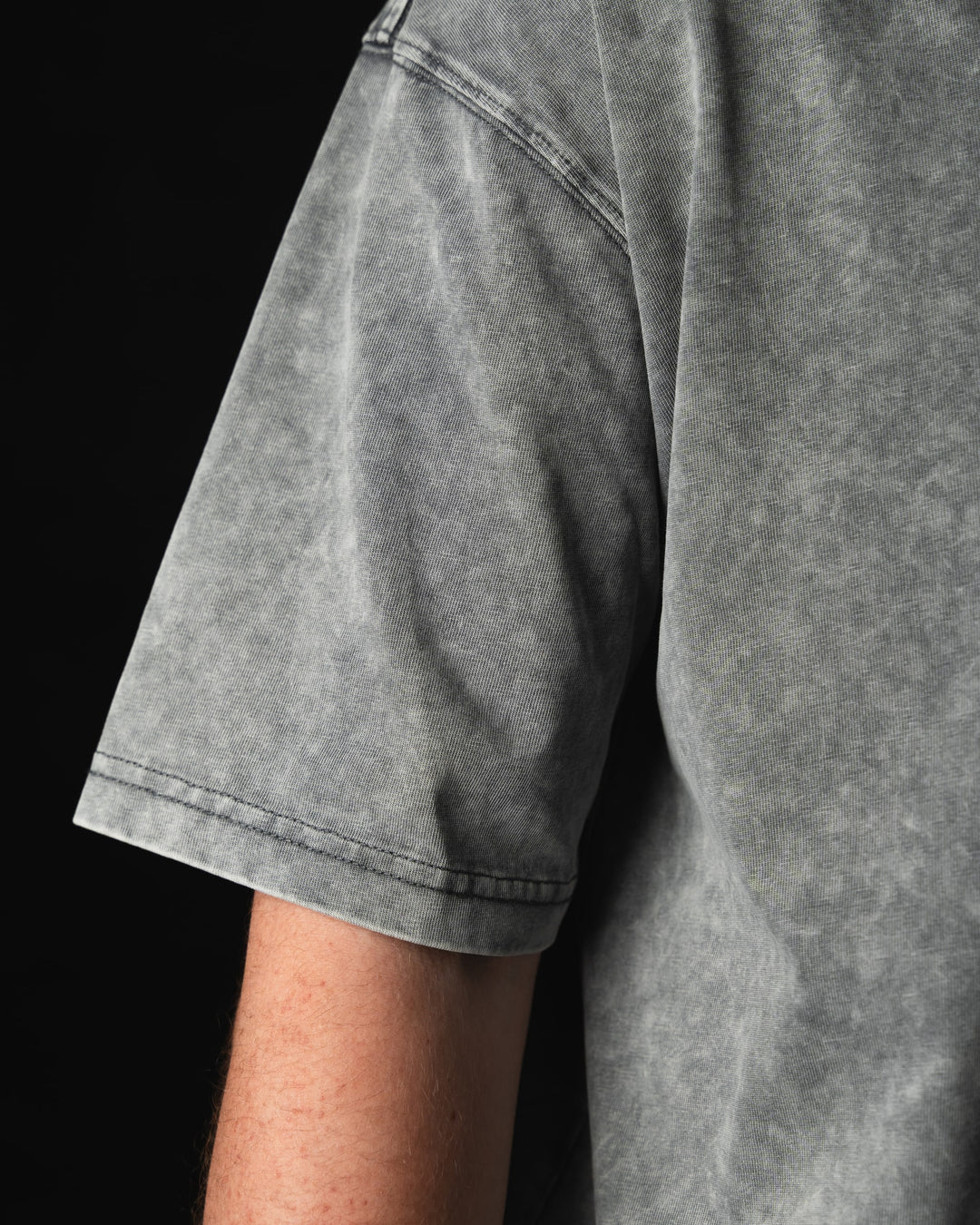 Dark Captain Acid Wash Tee by STEKU
