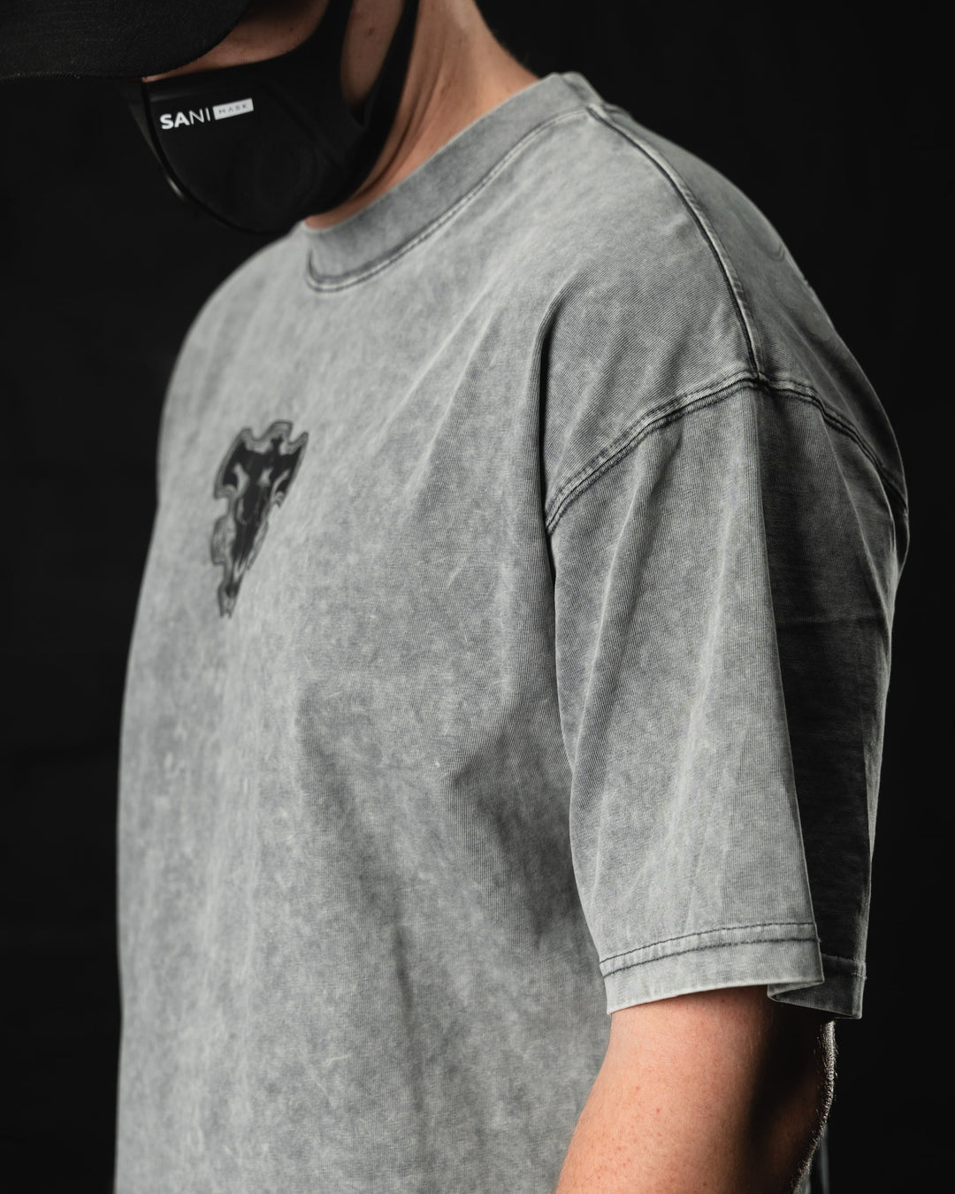 Dark Captain Acid Wash Tee by STEKU