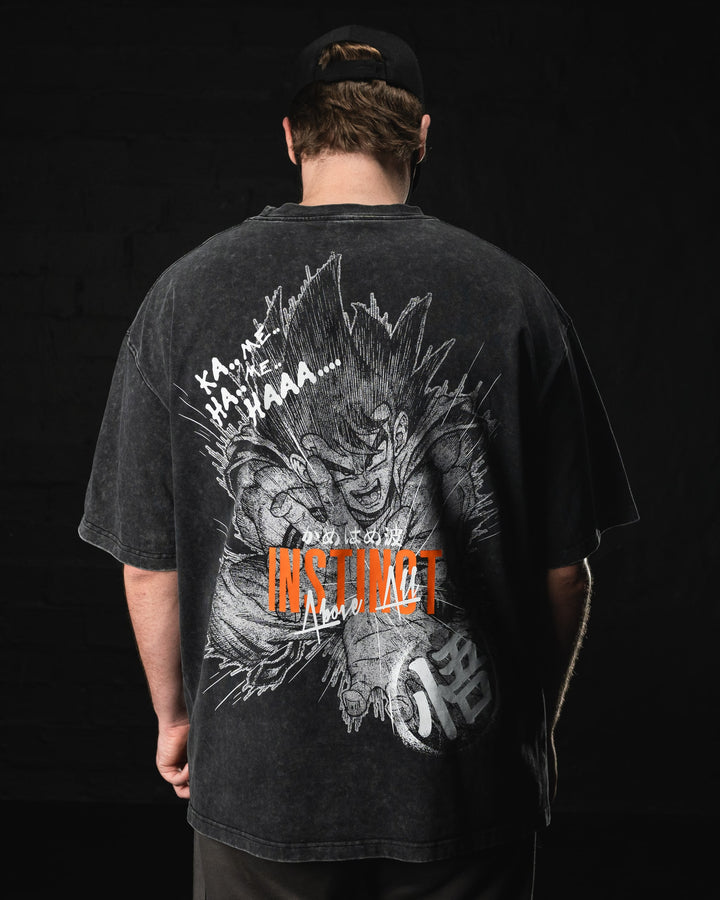 Instinct Acid Wash Tee from STEKU, South African streetwear