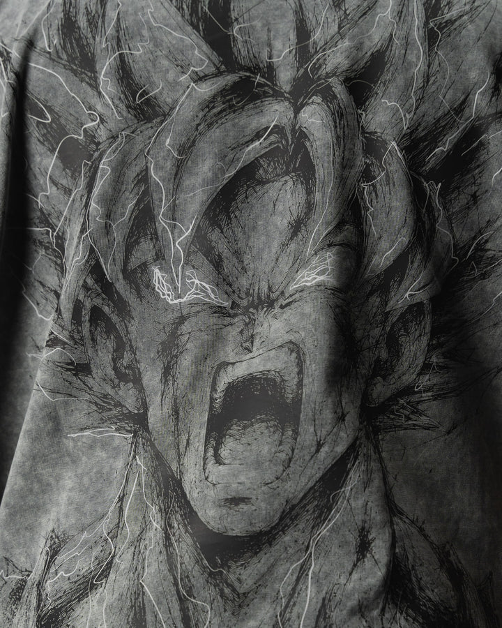 Rage Awakened Acid Wash Tee by STEKU
