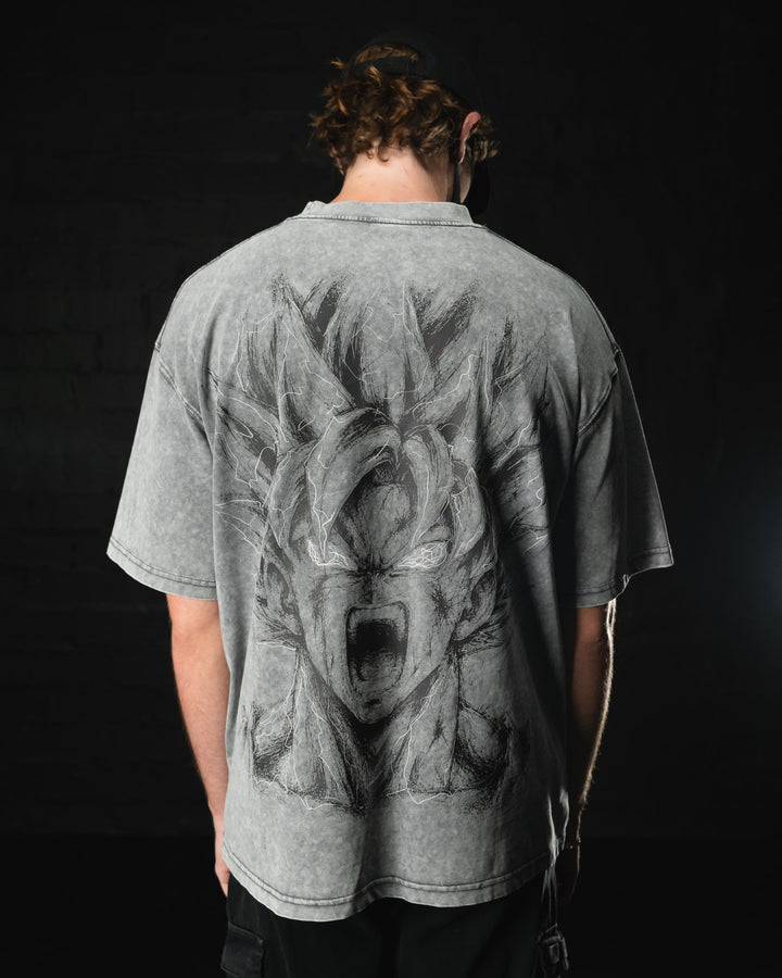 Rage Awakened Acid Wash Tee from STEKU, South African streetwear
