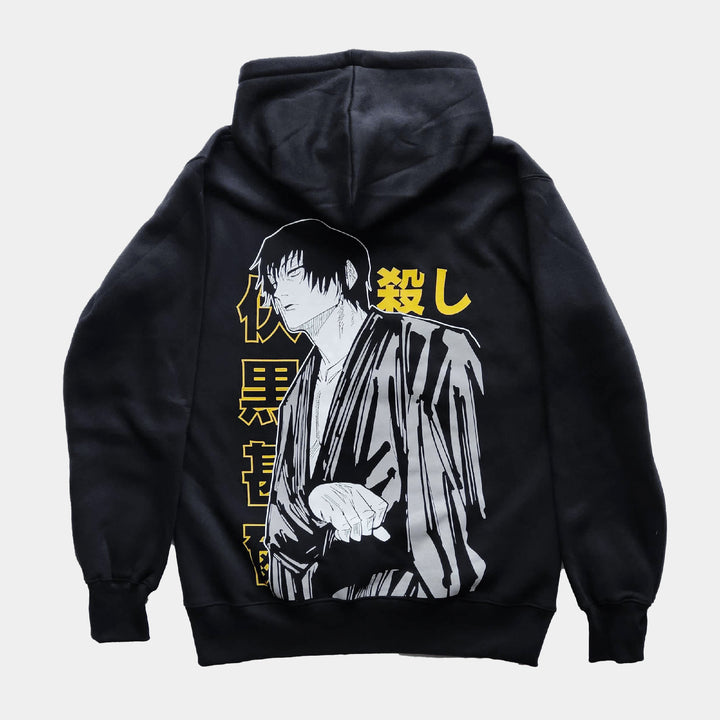 Black Toji Fushiguro hoodie from Jujustu Kaisen