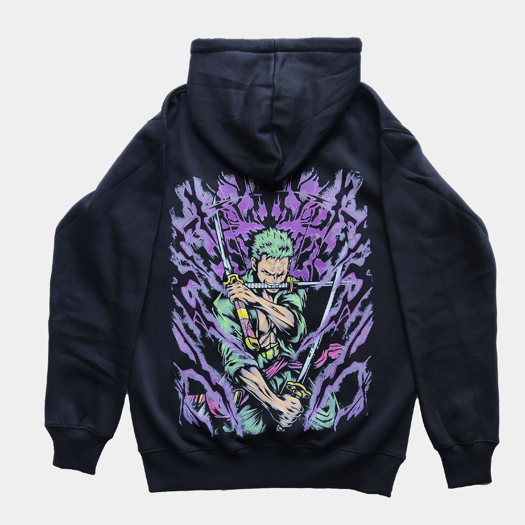 Black Zoro hoodie from One Piece