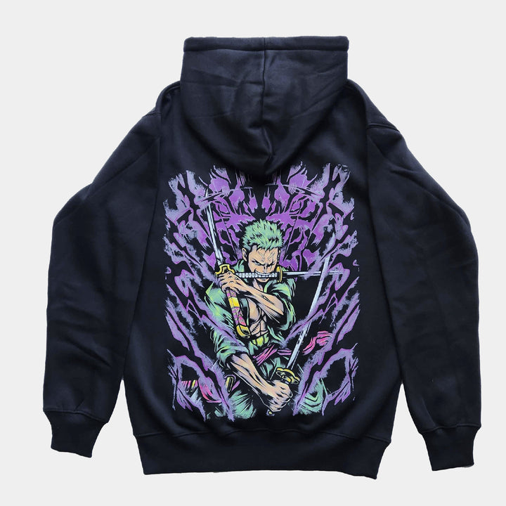 Black Zoro hoodie from One Piece